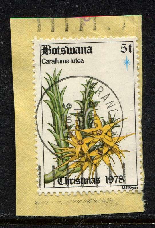 Botswana - Used On Piece