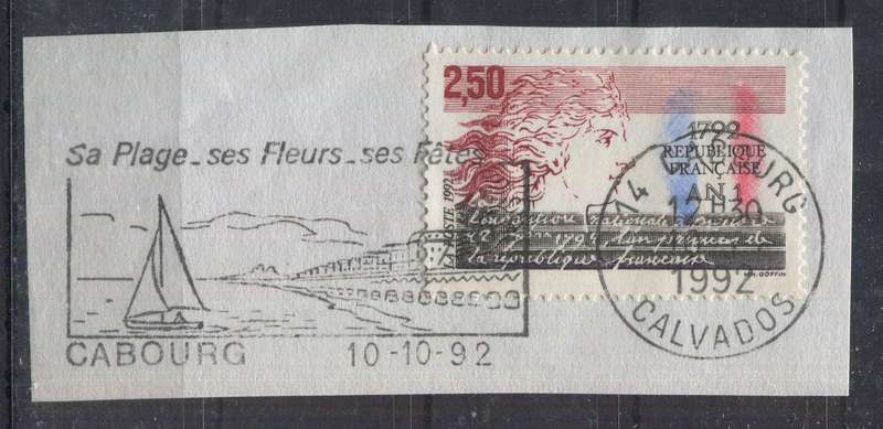 France - Used On Piece