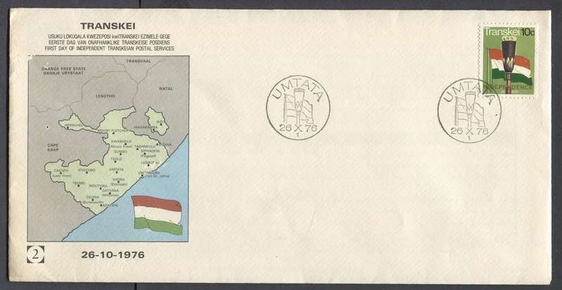 Transkei - 2 x Covers - 1976