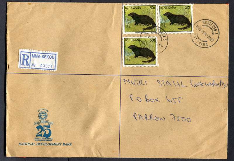 Botswana - B5 Size Registered Cover