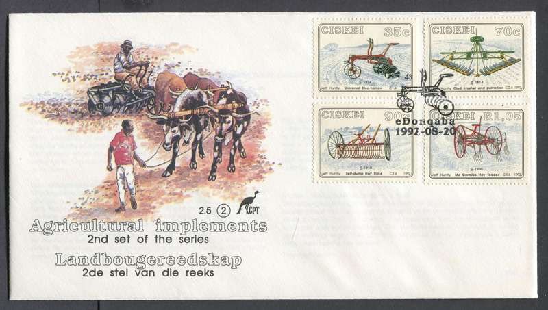 Ciskei - FDC no 2.5 - 1992