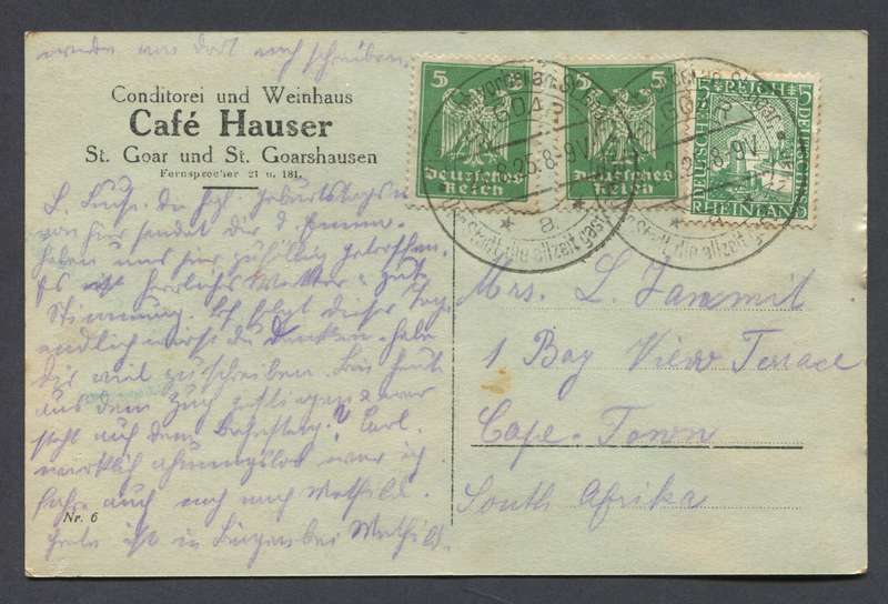 Germany - Post Card