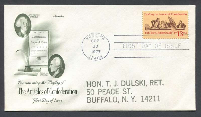 USA -  FDC - 1977