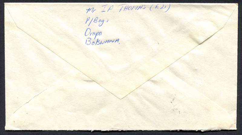 Botswana - Small Size Cover