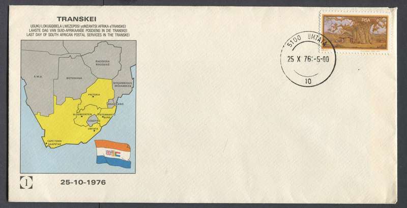 Transkei - 2 x Covers - 1976