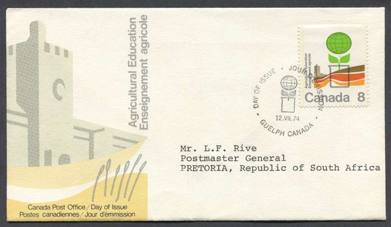 Canada - FDC - 1974
