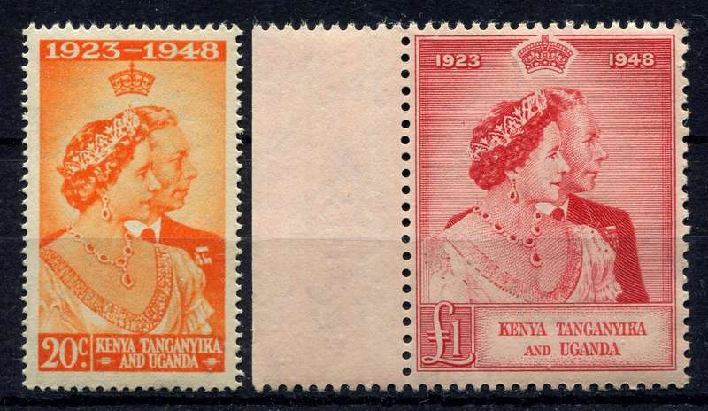 KUT - Royal Silver Wedding - 1948 - MNH