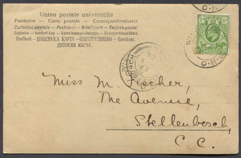 Orange River Colony - Post Card