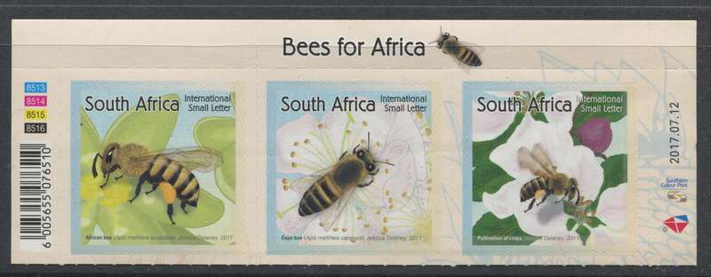 RSA - Strip of 3 - 2017 - MNH