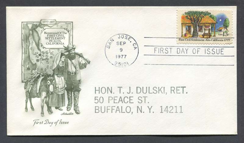 USA -  FDC - 1977