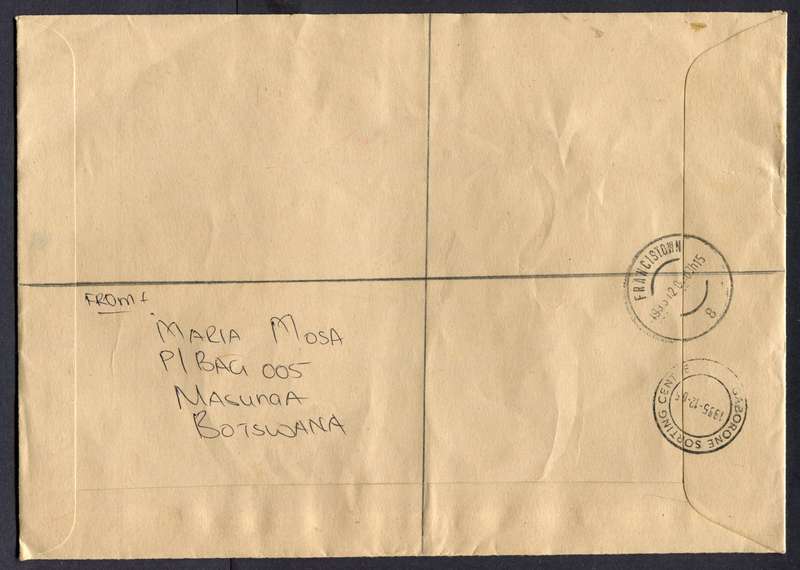 Botswana - B5 Size Registered Cover