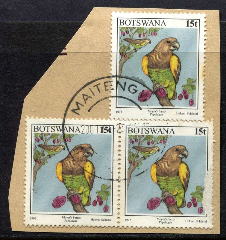 Botswana - Used On Piece