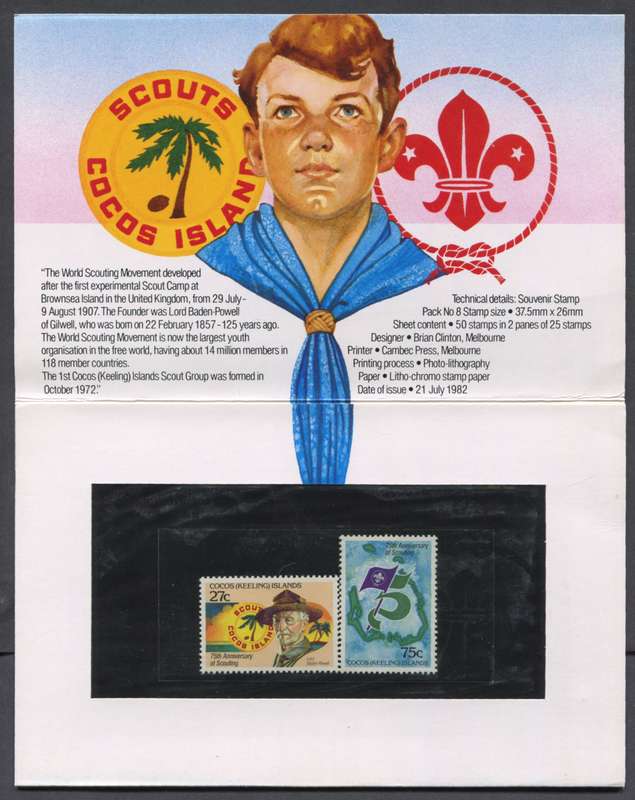 Cocos Islands - Presentation Pack - 1982 - MNH
