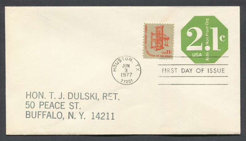 USA -  FDC - 1977