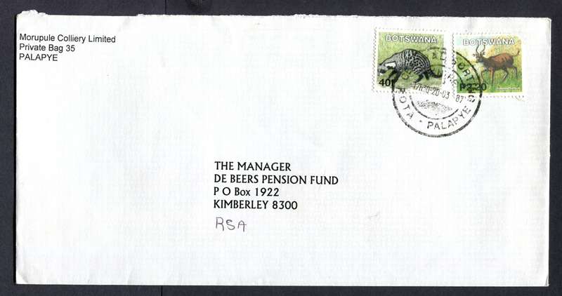 Botswana - "Maxi" Size Cover