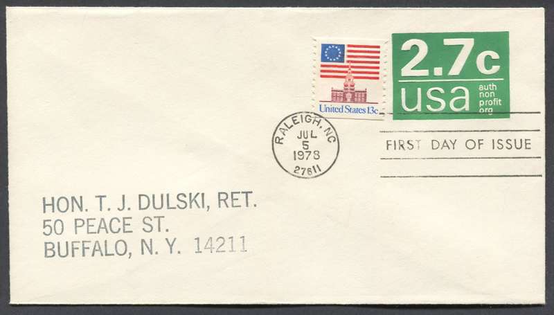 USA -  FDC - 1978
