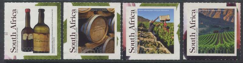 RSA - Set of 5 As Singles - 2017 - MNH