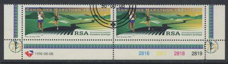RSA - 1 Pair - 1996 - Used(CTO)