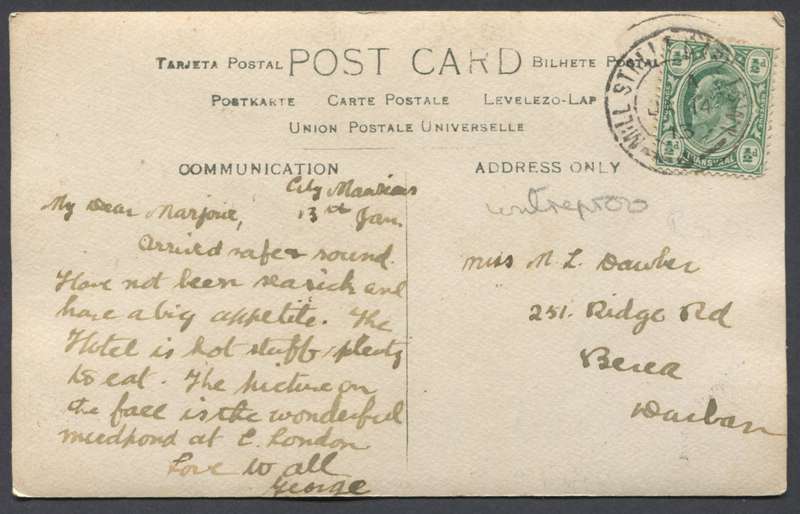 Transvaal - Post Card