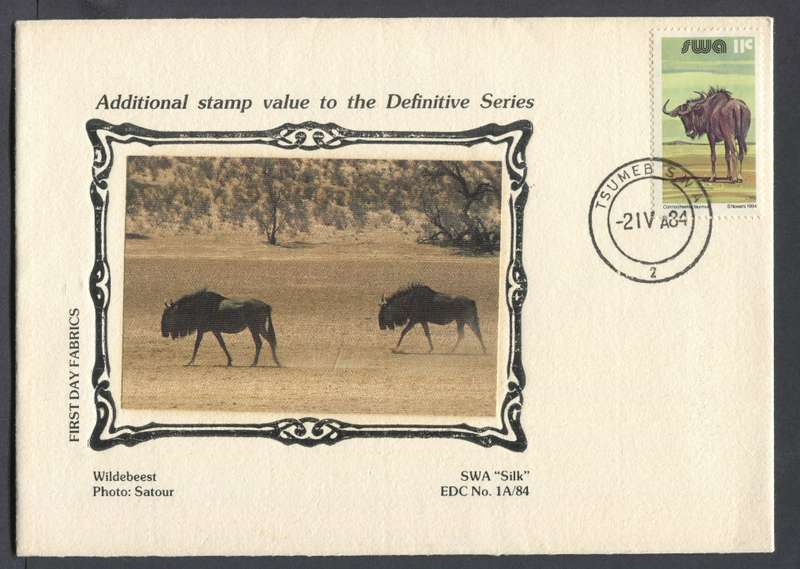 SWA - Silk FDC - 1984