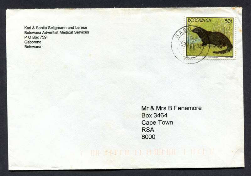 Botswana - Small Size Cover