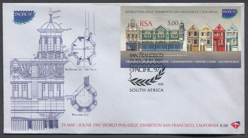 RSA - Miniature Sheet FDC No 6.58 - 1997