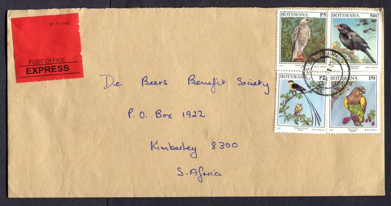 Botswana - "Maxi" Size Express Cover