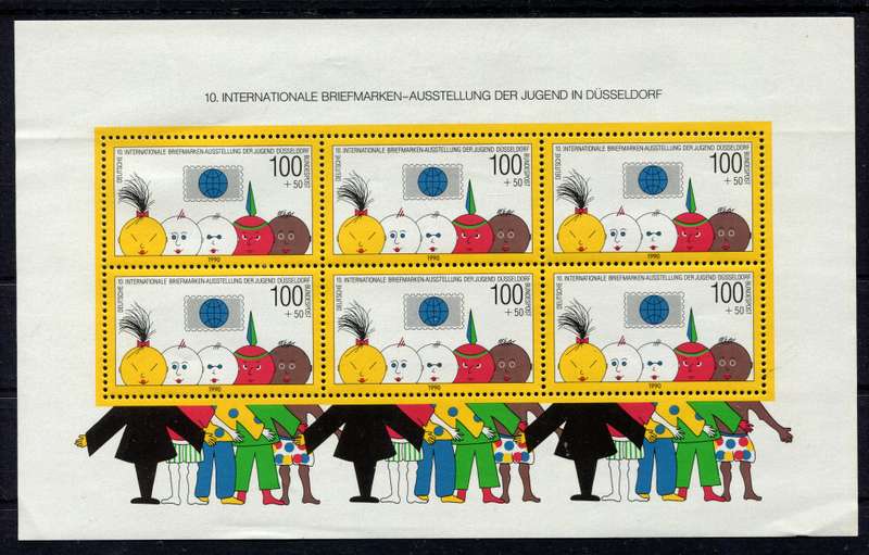 Germany/Federal - Miniature Sheet - 1990 - MNH