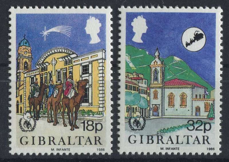 Gibraltar - 1986 - MNH