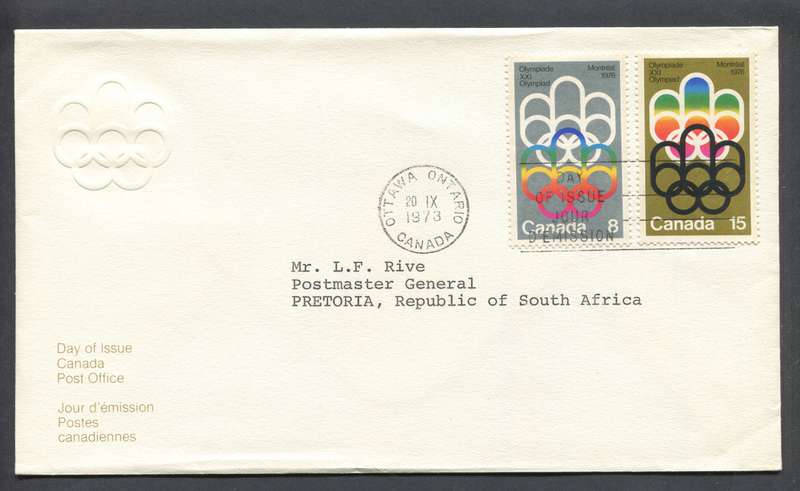 Canada - FDC - 1973
