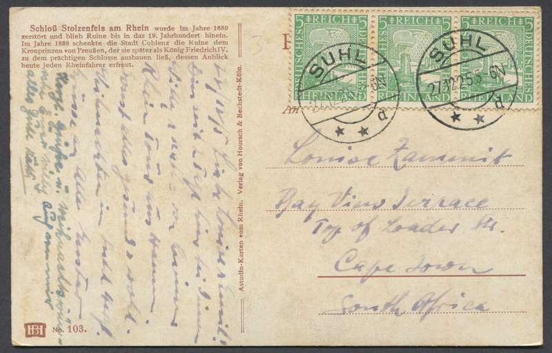 Germany - Post Card