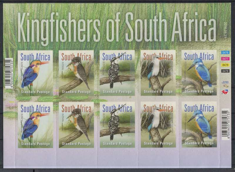 RSA - Full Sheet of 10 - 2015  - MNH