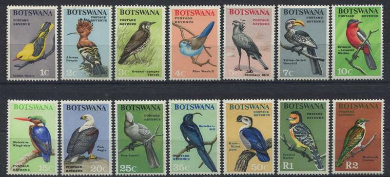 Botswana - Birds - 1967 - MM
