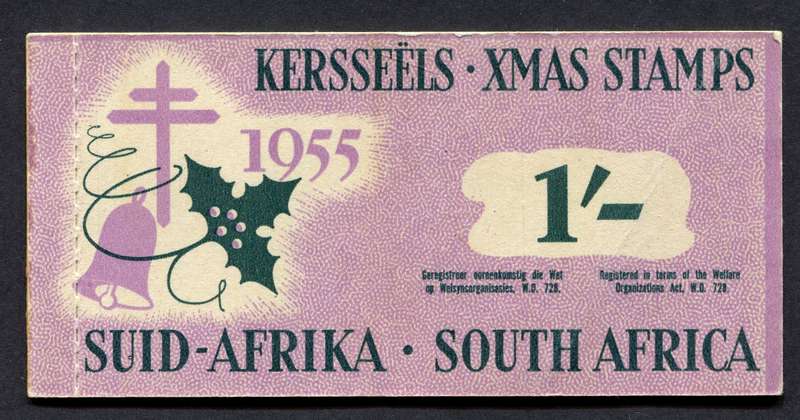 Union of SA - Christmas - Complete Booklet - 1955 - MNH