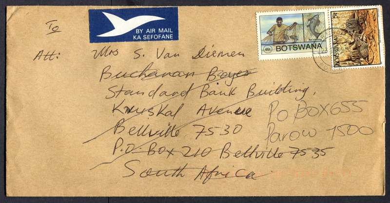 Botswana - "Maxi" Size Cover