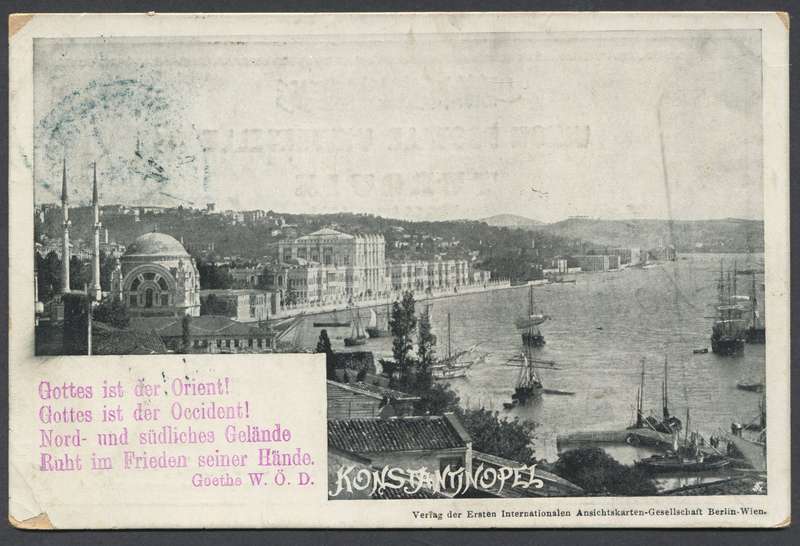 Austro- Hungarian Post Offices In The Turkish Empire - Post Card