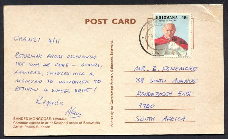 Botswana - Post Card