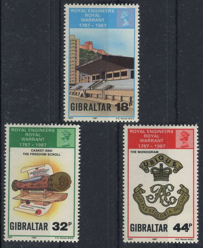 Gibraltar - 1987 - MNH
