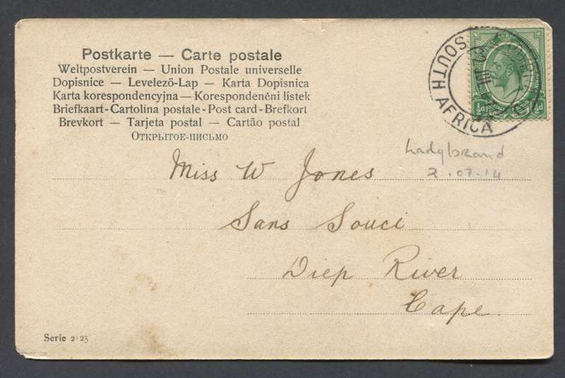 Union of SA - Post Card