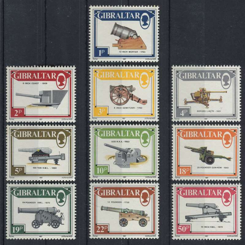 Gibraltar - 1987 - MNH