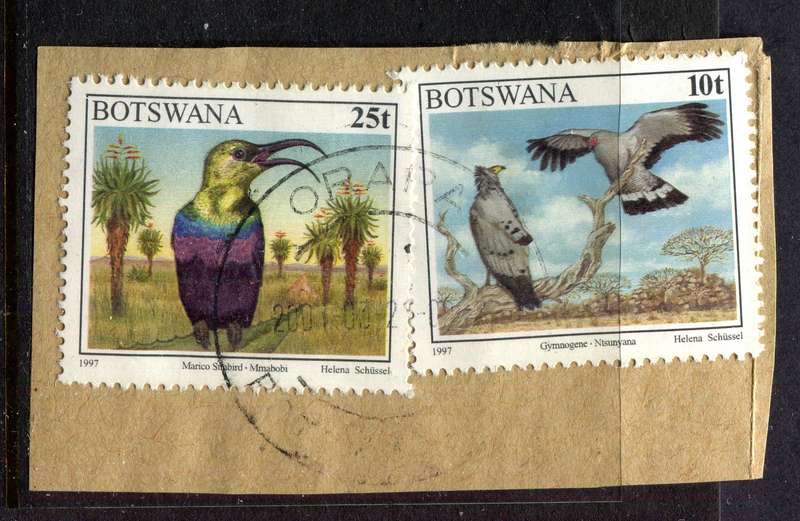 Botswana - Used On Piece
