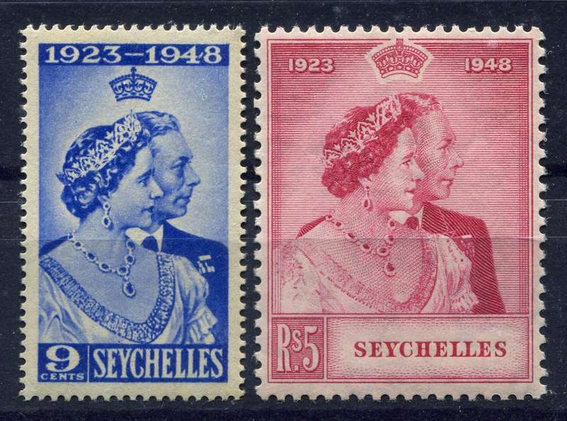 Seychelles - Royal Silver Wedding - 1948 - MNH
