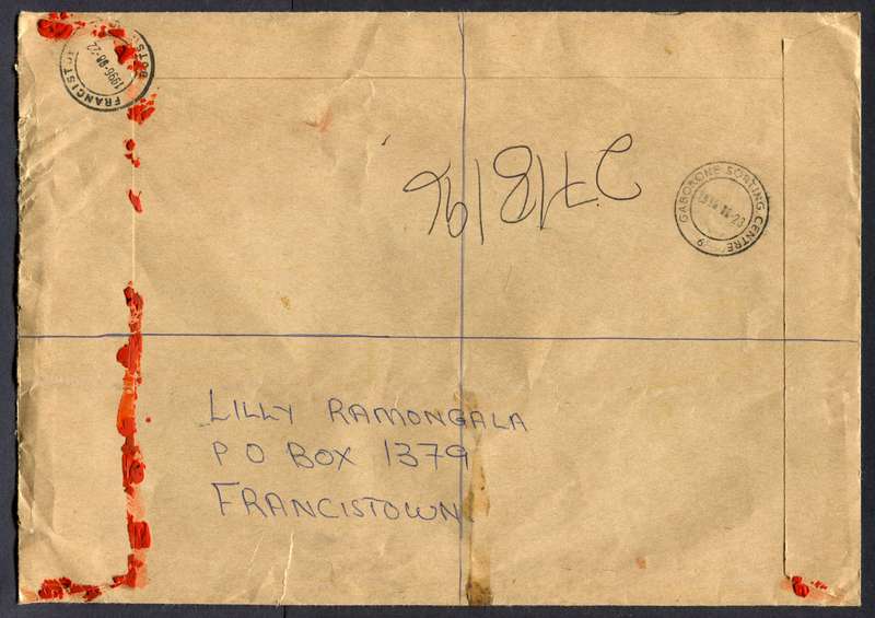 Botswana - B5 Size Registered Cover