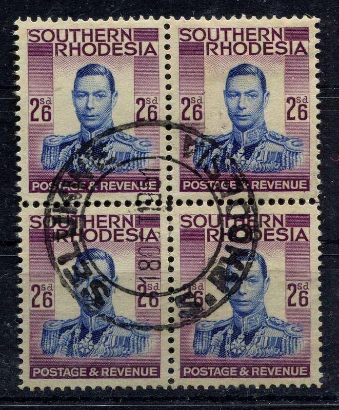 Southern Rhodesia - 1937 - Used