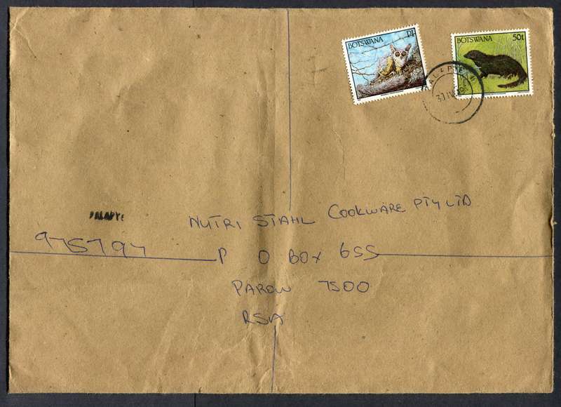 Botswana - B5 Size Registered Cover