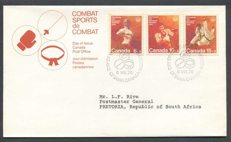 Canada - FDC - 1975