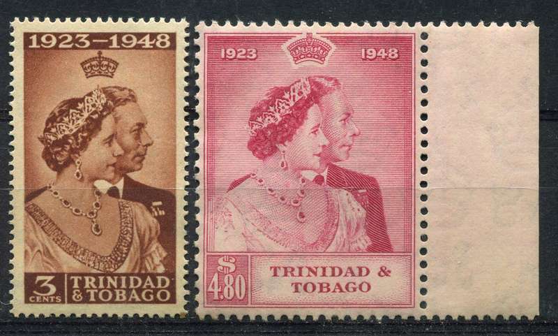 Trinidad and Tobago - Royal Silver Wedding - 1948 - MNH