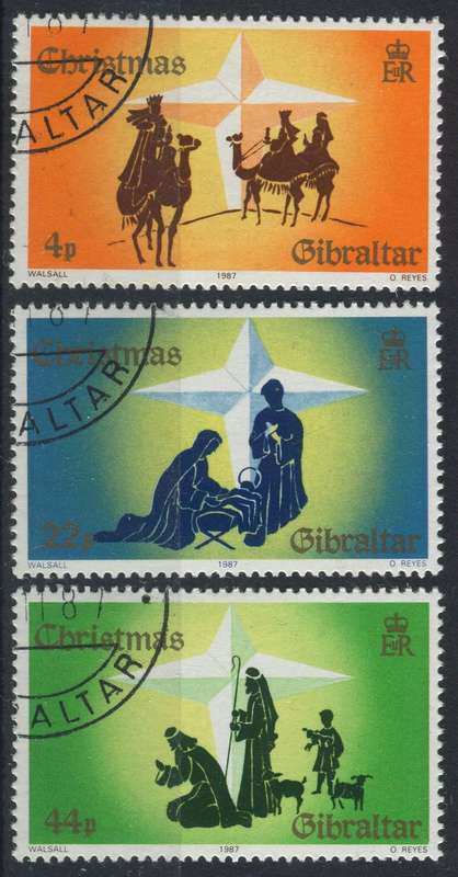 Gibraltar - 1987 - Used(CTO) Hinged