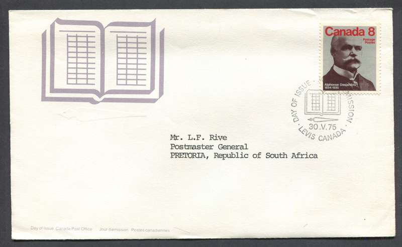 Canada - FDC - 1975