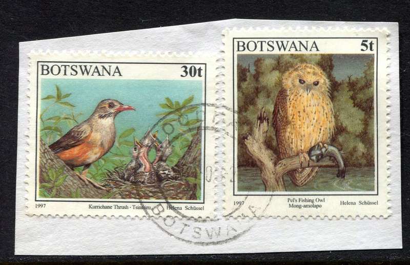 Botswana - Used On Piece